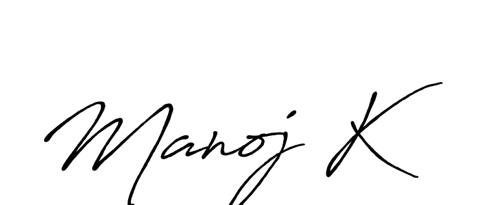 if you are searching for the best signature style for your name Manoj K. so please give up your signature search. here we have designed multiple signature styles  using Antro_Vectra_Bolder. Manoj K signature style 7 images and pictures png