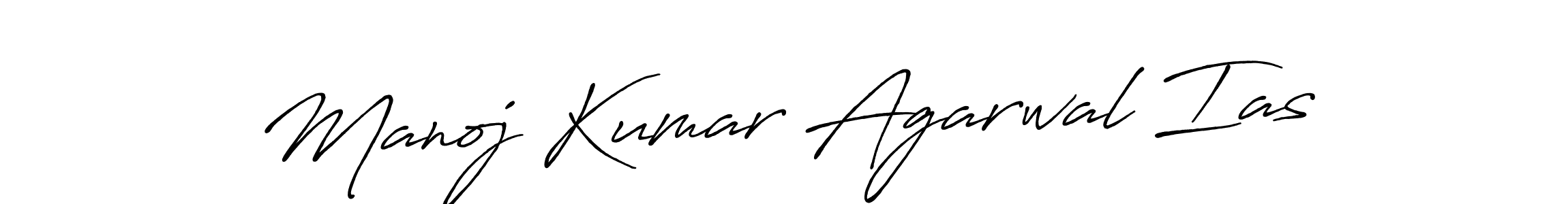 Also we have Manoj Kumar Agarwal Ias name is the best signature style. Create professional handwritten signature collection using Antro_Vectra_Bolder autograph style. Manoj Kumar Agarwal Ias signature style 7 images and pictures png
