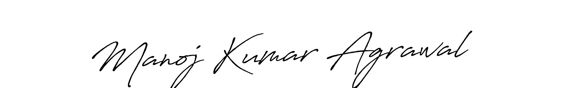 The best way (Antro_Vectra_Bolder) to make a short signature is to pick only two or three words in your name. The name Manoj Kumar Agrawal include a total of six letters. For converting this name. Manoj Kumar Agrawal signature style 7 images and pictures png