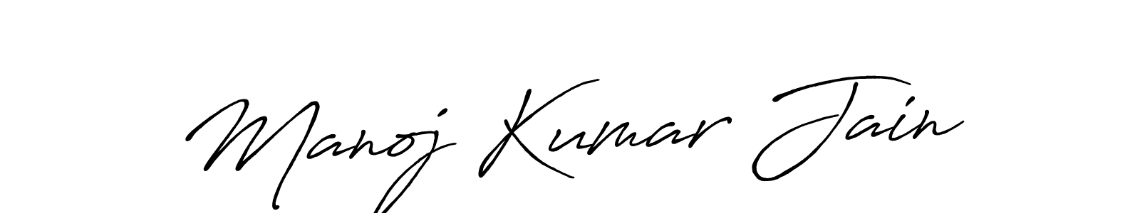 Also You can easily find your signature by using the search form. We will create Manoj Kumar Jain name handwritten signature images for you free of cost using Antro_Vectra_Bolder sign style. Manoj Kumar Jain signature style 7 images and pictures png