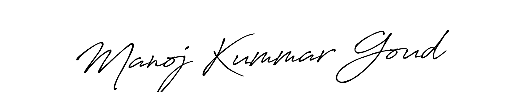 Make a short Manoj Kummar Goud signature style. Manage your documents anywhere anytime using Antro_Vectra_Bolder. Create and add eSignatures, submit forms, share and send files easily. Manoj Kummar Goud signature style 7 images and pictures png