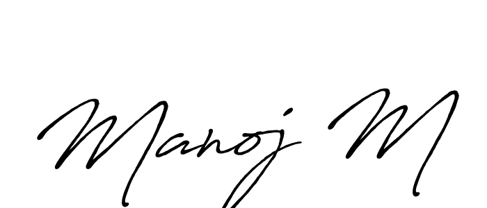 Here are the top 10 professional signature styles for the name Manoj M. These are the best autograph styles you can use for your name. Manoj M signature style 7 images and pictures png