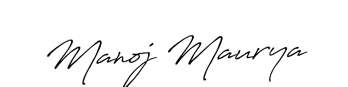 The best way (Antro_Vectra_Bolder) to make a short signature is to pick only two or three words in your name. The name Manoj Maurya include a total of six letters. For converting this name. Manoj Maurya signature style 7 images and pictures png