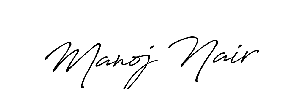 How to Draw Manoj Nair signature style? Antro_Vectra_Bolder is a latest design signature styles for name Manoj Nair. Manoj Nair signature style 7 images and pictures png