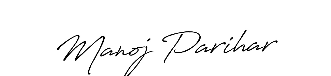 How to Draw Manoj Parihar signature style? Antro_Vectra_Bolder is a latest design signature styles for name Manoj Parihar. Manoj Parihar signature style 7 images and pictures png