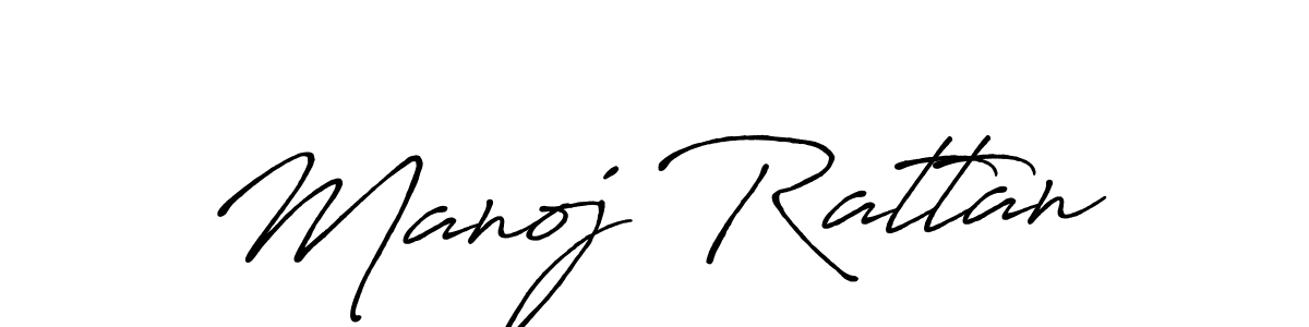 The best way (Antro_Vectra_Bolder) to make a short signature is to pick only two or three words in your name. The name Manoj Rattan include a total of six letters. For converting this name. Manoj Rattan signature style 7 images and pictures png