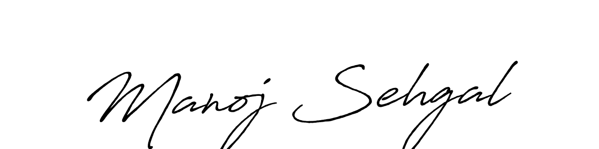 It looks lik you need a new signature style for name Manoj Sehgal. Design unique handwritten (Antro_Vectra_Bolder) signature with our free signature maker in just a few clicks. Manoj Sehgal signature style 7 images and pictures png