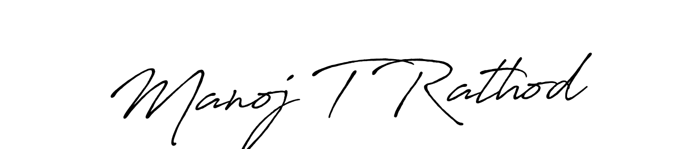 Make a beautiful signature design for name Manoj T Rathod. Use this online signature maker to create a handwritten signature for free. Manoj T Rathod signature style 7 images and pictures png