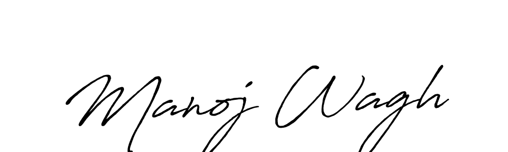 Also You can easily find your signature by using the search form. We will create Manoj Wagh name handwritten signature images for you free of cost using Antro_Vectra_Bolder sign style. Manoj Wagh signature style 7 images and pictures png