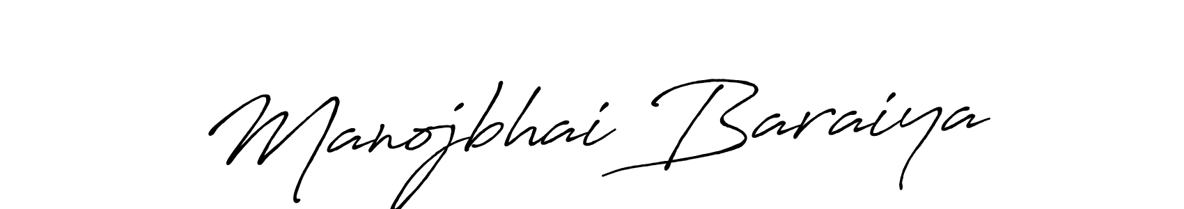 This is the best signature style for the Manojbhai Baraiya name. Also you like these signature font (Antro_Vectra_Bolder). Mix name signature. Manojbhai Baraiya signature style 7 images and pictures png