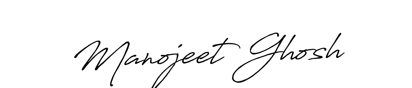 Use a signature maker to create a handwritten signature online. With this signature software, you can design (Antro_Vectra_Bolder) your own signature for name Manojeet Ghosh. Manojeet Ghosh signature style 7 images and pictures png
