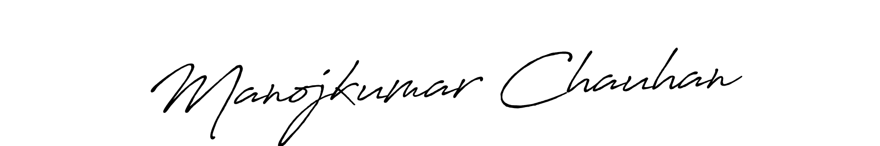 Also You can easily find your signature by using the search form. We will create Manojkumar Chauhan name handwritten signature images for you free of cost using Antro_Vectra_Bolder sign style. Manojkumar Chauhan signature style 7 images and pictures png