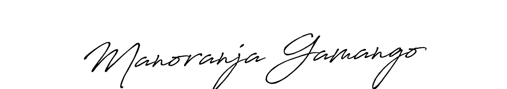 You should practise on your own different ways (Antro_Vectra_Bolder) to write your name (Manoranja Gamango) in signature. don't let someone else do it for you. Manoranja Gamango signature style 7 images and pictures png