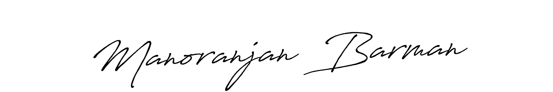 It looks lik you need a new signature style for name Manoranjan  Barman. Design unique handwritten (Antro_Vectra_Bolder) signature with our free signature maker in just a few clicks. Manoranjan  Barman signature style 7 images and pictures png