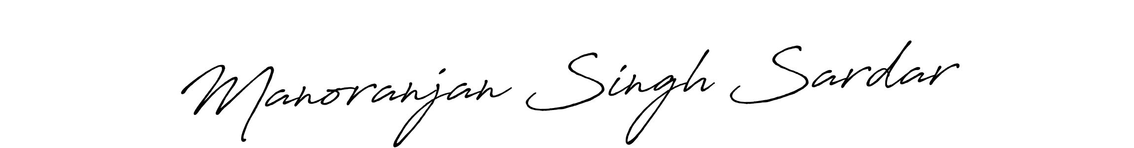 How to make Manoranjan Singh Sardar signature? Antro_Vectra_Bolder is a professional autograph style. Create handwritten signature for Manoranjan Singh Sardar name. Manoranjan Singh Sardar signature style 7 images and pictures png