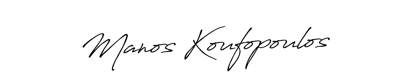 Best and Professional Signature Style for Manos Koufopoulos. Antro_Vectra_Bolder Best Signature Style Collection. Manos Koufopoulos signature style 7 images and pictures png