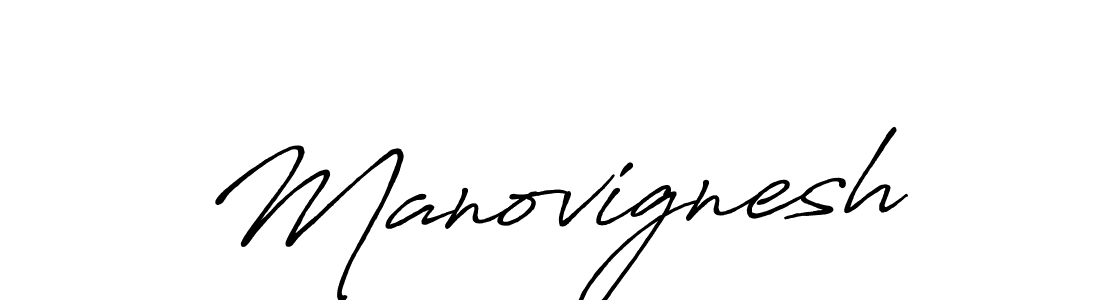 You should practise on your own different ways (Antro_Vectra_Bolder) to write your name (Manovignesh) in signature. don't let someone else do it for you. Manovignesh signature style 7 images and pictures png