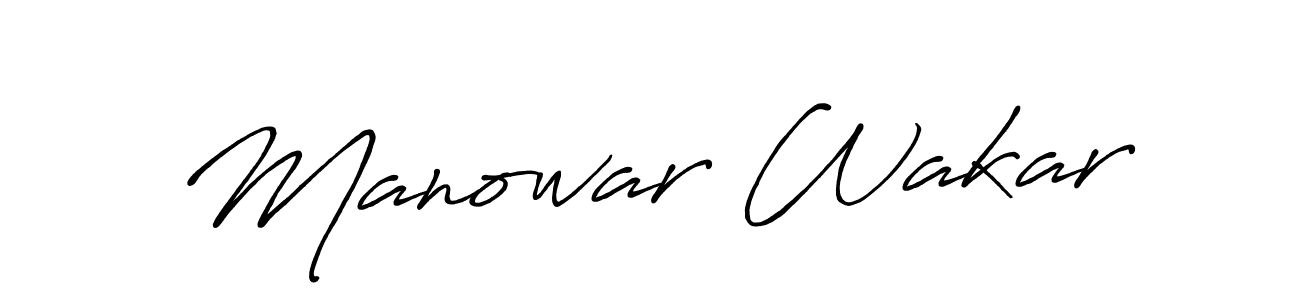 The best way (Antro_Vectra_Bolder) to make a short signature is to pick only two or three words in your name. The name Manowar Wakar include a total of six letters. For converting this name. Manowar Wakar signature style 7 images and pictures png