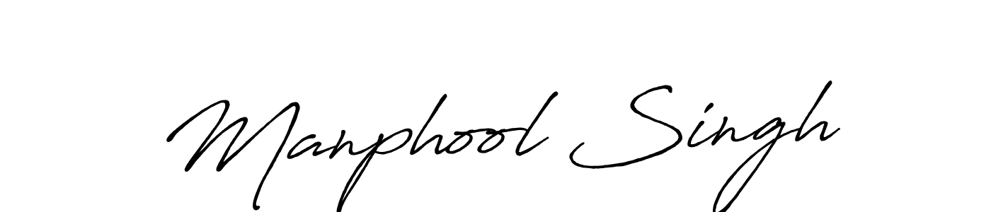 Manphool Singh stylish signature style. Best Handwritten Sign (Antro_Vectra_Bolder) for my name. Handwritten Signature Collection Ideas for my name Manphool Singh. Manphool Singh signature style 7 images and pictures png