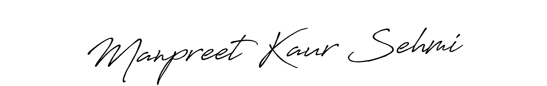 Also You can easily find your signature by using the search form. We will create Manpreet Kaur Sehmi name handwritten signature images for you free of cost using Antro_Vectra_Bolder sign style. Manpreet Kaur Sehmi signature style 7 images and pictures png