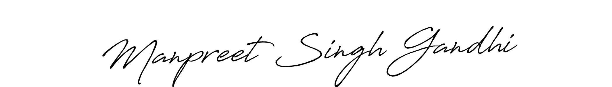 It looks lik you need a new signature style for name Manpreet Singh Gandhi. Design unique handwritten (Antro_Vectra_Bolder) signature with our free signature maker in just a few clicks. Manpreet Singh Gandhi signature style 7 images and pictures png