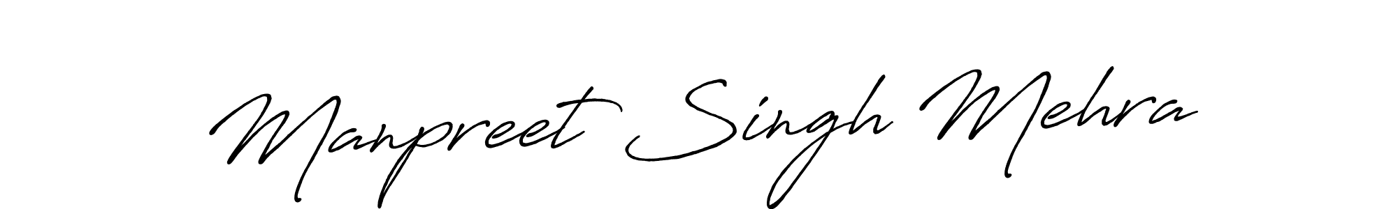 You should practise on your own different ways (Antro_Vectra_Bolder) to write your name (Manpreet Singh Mehra) in signature. don't let someone else do it for you. Manpreet Singh Mehra signature style 7 images and pictures png