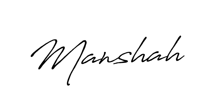 How to make Manshah signature? Antro_Vectra_Bolder is a professional autograph style. Create handwritten signature for Manshah name. Manshah signature style 7 images and pictures png