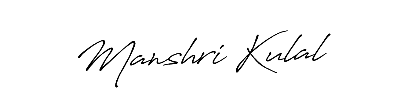 Antro_Vectra_Bolder is a professional signature style that is perfect for those who want to add a touch of class to their signature. It is also a great choice for those who want to make their signature more unique. Get Manshri Kulal name to fancy signature for free. Manshri Kulal signature style 7 images and pictures png