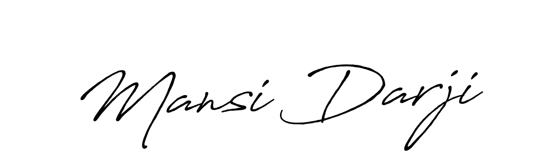 Make a beautiful signature design for name Mansi Darji. Use this online signature maker to create a handwritten signature for free. Mansi Darji signature style 7 images and pictures png