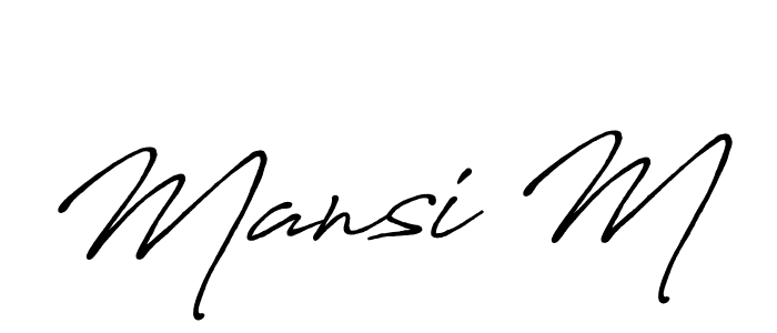 Make a short Mansi M signature style. Manage your documents anywhere anytime using Antro_Vectra_Bolder. Create and add eSignatures, submit forms, share and send files easily. Mansi M signature style 7 images and pictures png