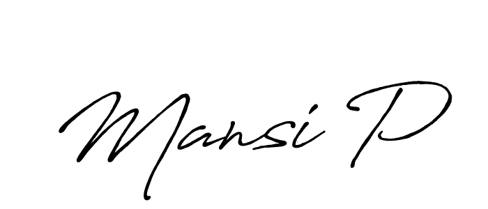 if you are searching for the best signature style for your name Mansi P. so please give up your signature search. here we have designed multiple signature styles  using Antro_Vectra_Bolder. Mansi P signature style 7 images and pictures png