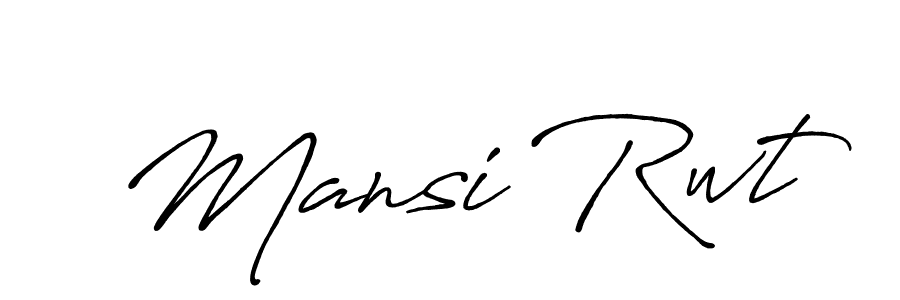Also we have Mansi Rwt name is the best signature style. Create professional handwritten signature collection using Antro_Vectra_Bolder autograph style. Mansi Rwt signature style 7 images and pictures png