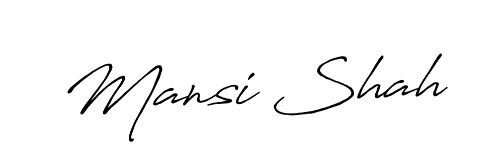 This is the best signature style for the Mansi Shah name. Also you like these signature font (Antro_Vectra_Bolder). Mix name signature. Mansi Shah signature style 7 images and pictures png