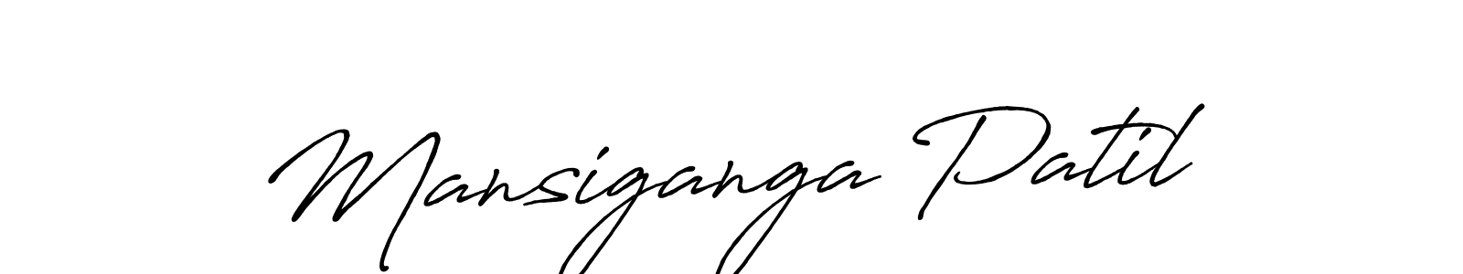 if you are searching for the best signature style for your name Mansiganga Patil. so please give up your signature search. here we have designed multiple signature styles  using Antro_Vectra_Bolder. Mansiganga Patil signature style 7 images and pictures png