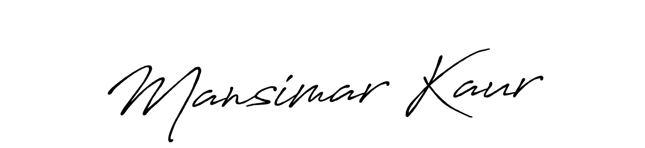 Make a beautiful signature design for name Mansimar Kaur. Use this online signature maker to create a handwritten signature for free. Mansimar Kaur signature style 7 images and pictures png