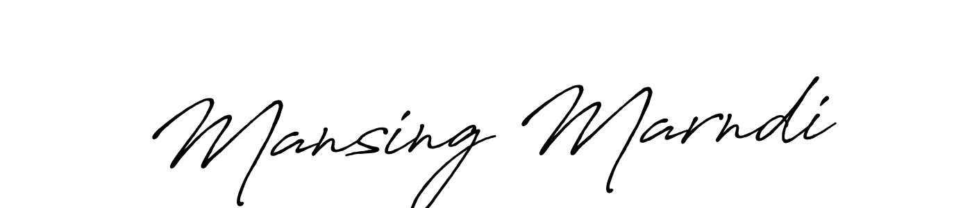 How to Draw Mansing Marndi signature style? Antro_Vectra_Bolder is a latest design signature styles for name Mansing Marndi. Mansing Marndi signature style 7 images and pictures png