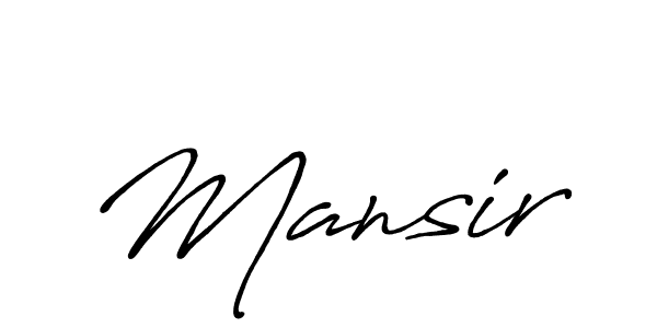 Also You can easily find your signature by using the search form. We will create Mansir name handwritten signature images for you free of cost using Antro_Vectra_Bolder sign style. Mansir signature style 7 images and pictures png