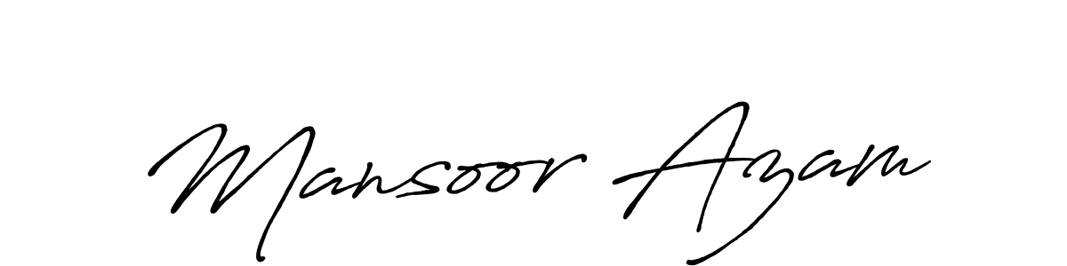 This is the best signature style for the Mansoor Azam name. Also you like these signature font (Antro_Vectra_Bolder). Mix name signature. Mansoor Azam signature style 7 images and pictures png