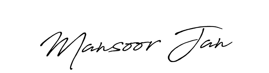 Make a beautiful signature design for name Mansoor Jan. Use this online signature maker to create a handwritten signature for free. Mansoor Jan signature style 7 images and pictures png