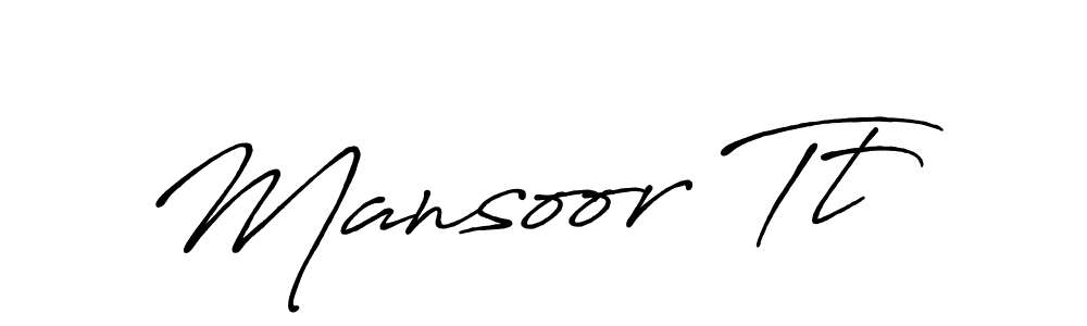 Check out images of Autograph of Mansoor Tt name. Actor Mansoor Tt Signature Style. Antro_Vectra_Bolder is a professional sign style online. Mansoor Tt signature style 7 images and pictures png