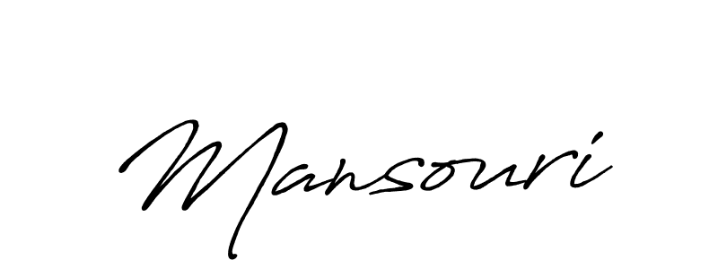 Mansouri stylish signature style. Best Handwritten Sign (Antro_Vectra_Bolder) for my name. Handwritten Signature Collection Ideas for my name Mansouri. Mansouri signature style 7 images and pictures png