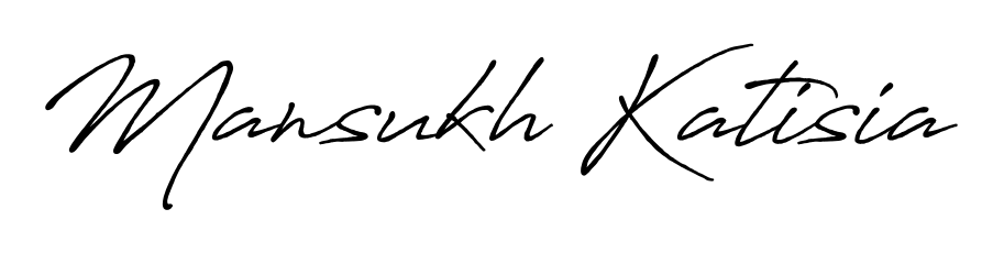 Download transparent PNG signature for name Mansukh Katisia styled with Antro_Vectra_Bolder font. Ready to paste directly into PDF and Word agreements. Mansukh Katisia signature style 7 images and pictures png