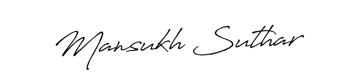 You can use this online signature creator to create a handwritten signature for the name Mansukh Suthar. This is the best online autograph maker. Mansukh Suthar signature style 7 images and pictures png