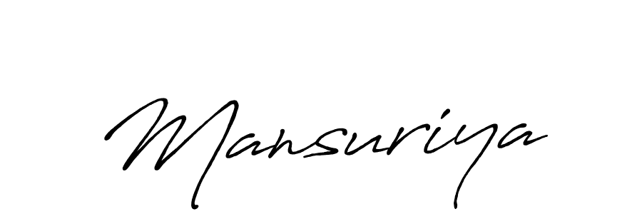 The best way (Antro_Vectra_Bolder) to make a short signature is to pick only two or three words in your name. The name Mansuriya include a total of six letters. For converting this name. Mansuriya signature style 7 images and pictures png