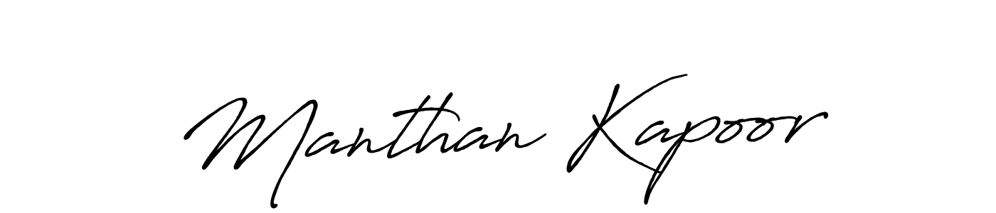 Once you've used our free online signature maker to create your best signature Antro_Vectra_Bolder style, it's time to enjoy all of the benefits that Manthan Kapoor name signing documents. Manthan Kapoor signature style 7 images and pictures png