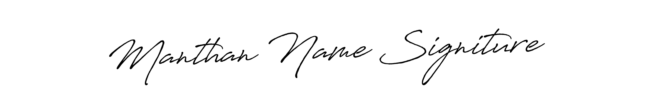 Similarly Antro_Vectra_Bolder is the best handwritten signature design. Signature creator online .You can use it as an online autograph creator for name Manthan Name Signiture. Manthan Name Signiture signature style 7 images and pictures png