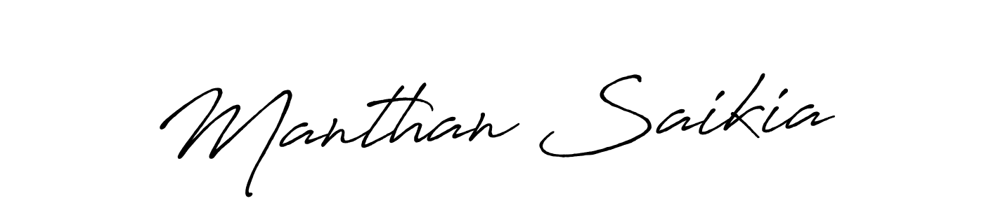 The best way (Antro_Vectra_Bolder) to make a short signature is to pick only two or three words in your name. The name Manthan Saikia include a total of six letters. For converting this name. Manthan Saikia signature style 7 images and pictures png