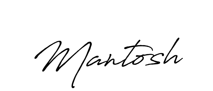 How to make Mantosh name signature. Use Antro_Vectra_Bolder style for creating short signs online. This is the latest handwritten sign. Mantosh signature style 7 images and pictures png