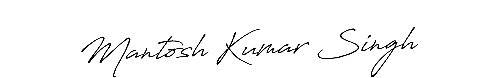 How to Draw Mantosh Kumar Singh signature style? Antro_Vectra_Bolder is a latest design signature styles for name Mantosh Kumar Singh. Mantosh Kumar Singh signature style 7 images and pictures png