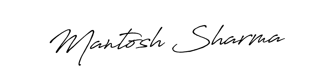 Here are the top 10 professional signature styles for the name Mantosh Sharma. These are the best autograph styles you can use for your name. Mantosh Sharma signature style 7 images and pictures png